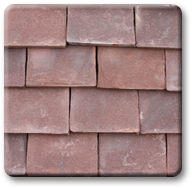 handmade-autumn brown roofing tile
