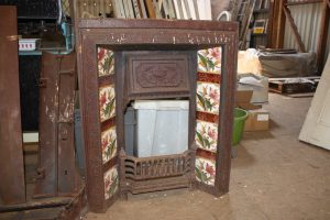 Reclaimed fireplace