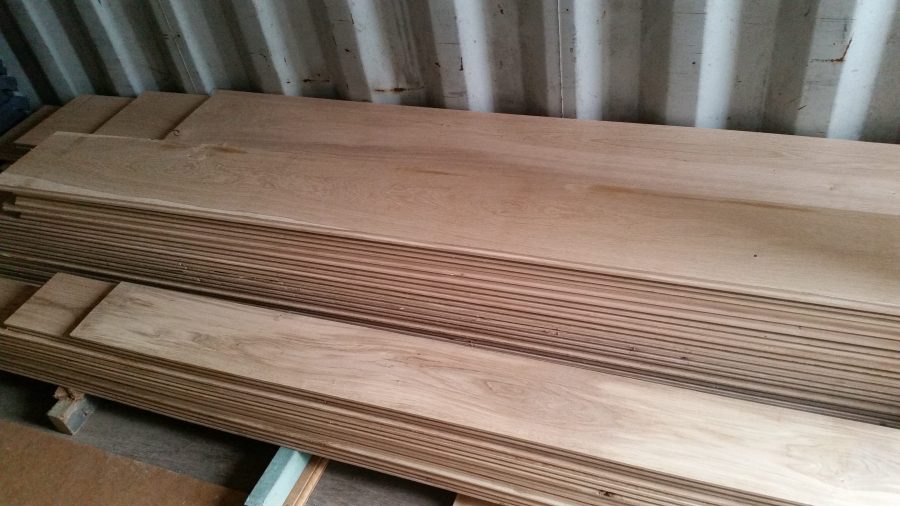 Oak flooring